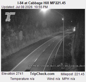 I-84 at Cabbage Hill MP221.45
